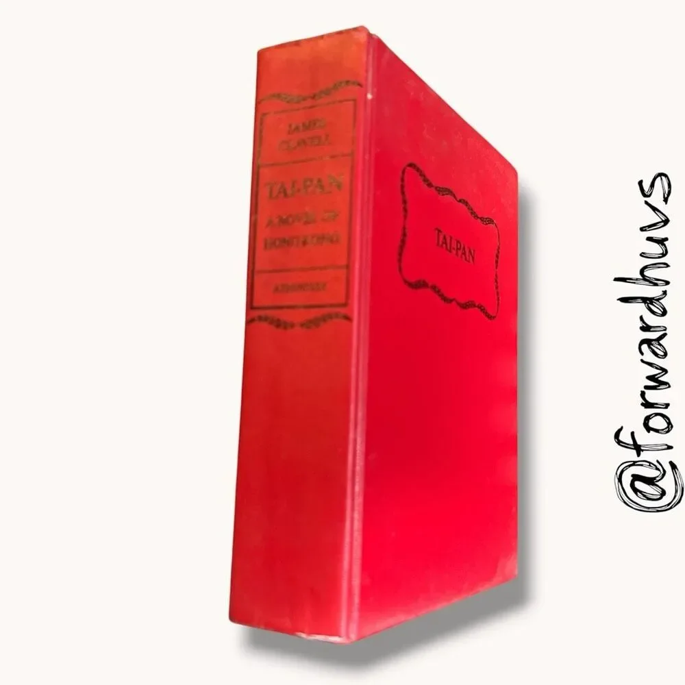 James Clavell Tai-Pan 1966 Book Club Edition Hardcover w/Dust Jacket